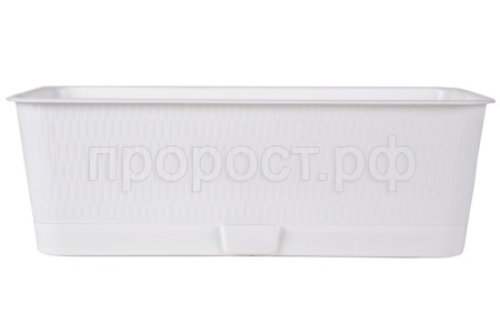 Балконный ящик 40см Прованс белый 5PL0336